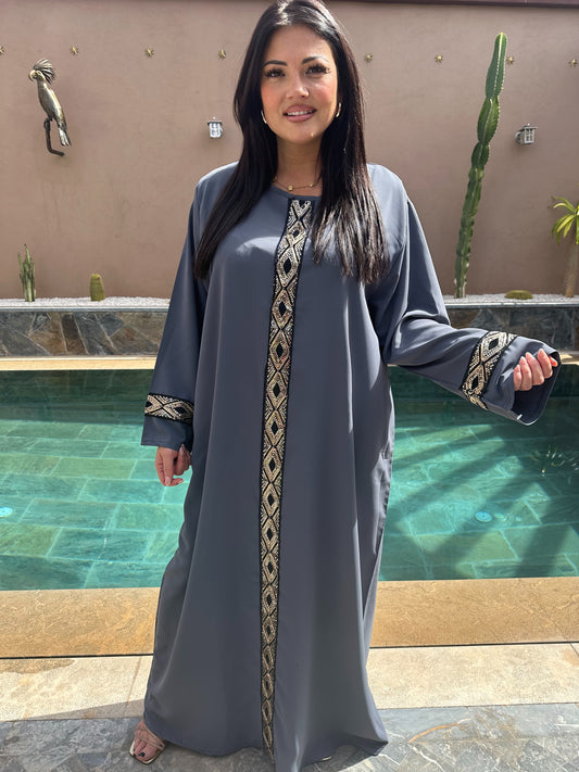 Abaya Marrakchia grise