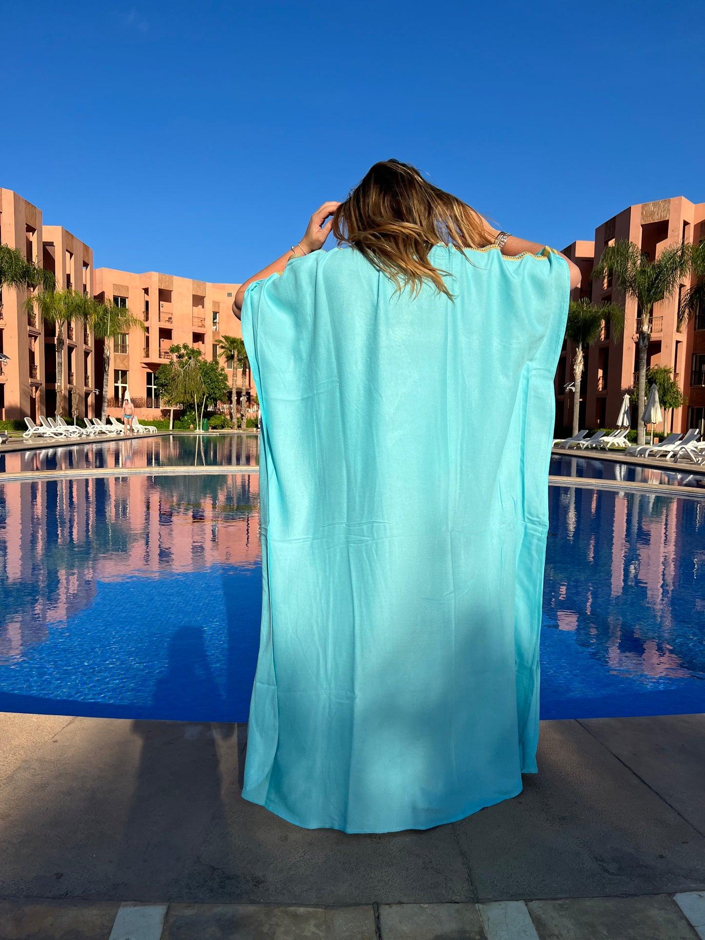 Robe Marrakech turquoise