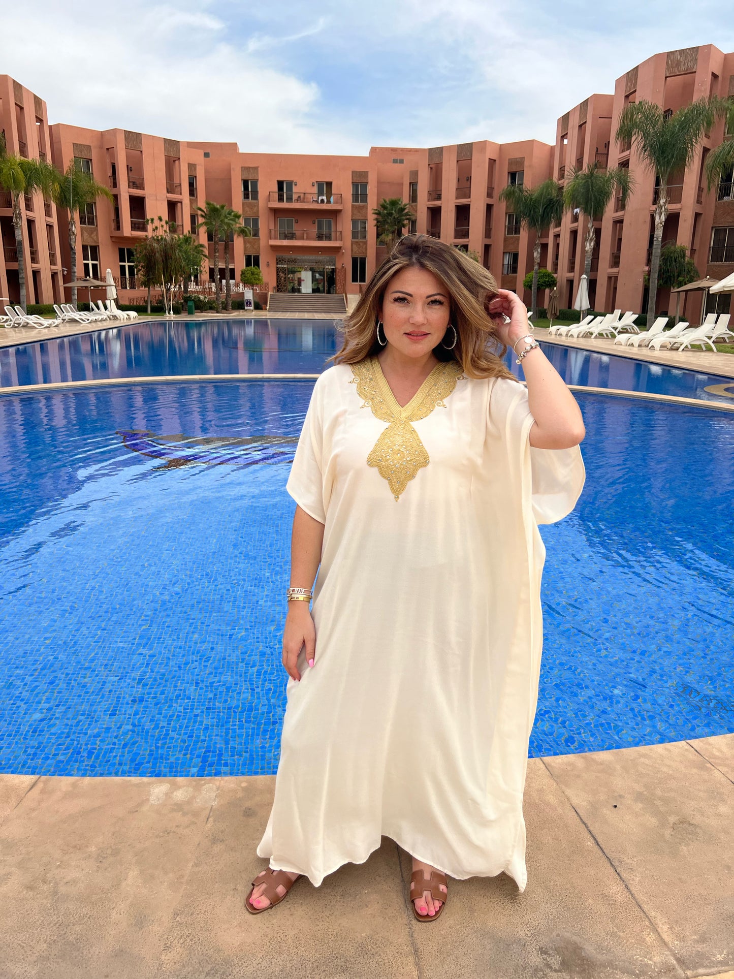 Robe Marrakech beige