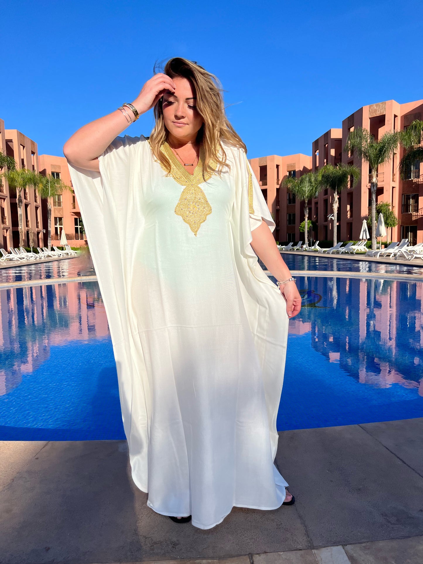 Robe Marrakech blanche