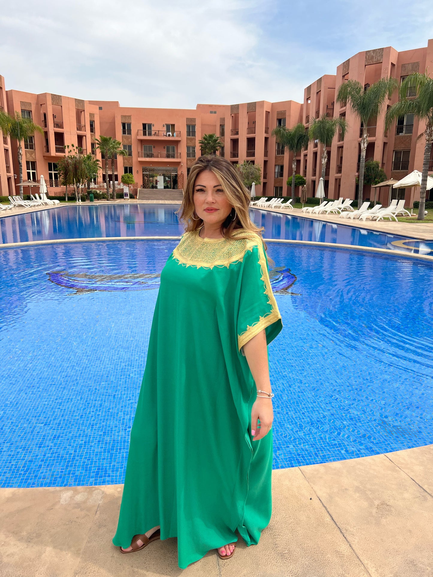 Robe Marrakech Émeraude
